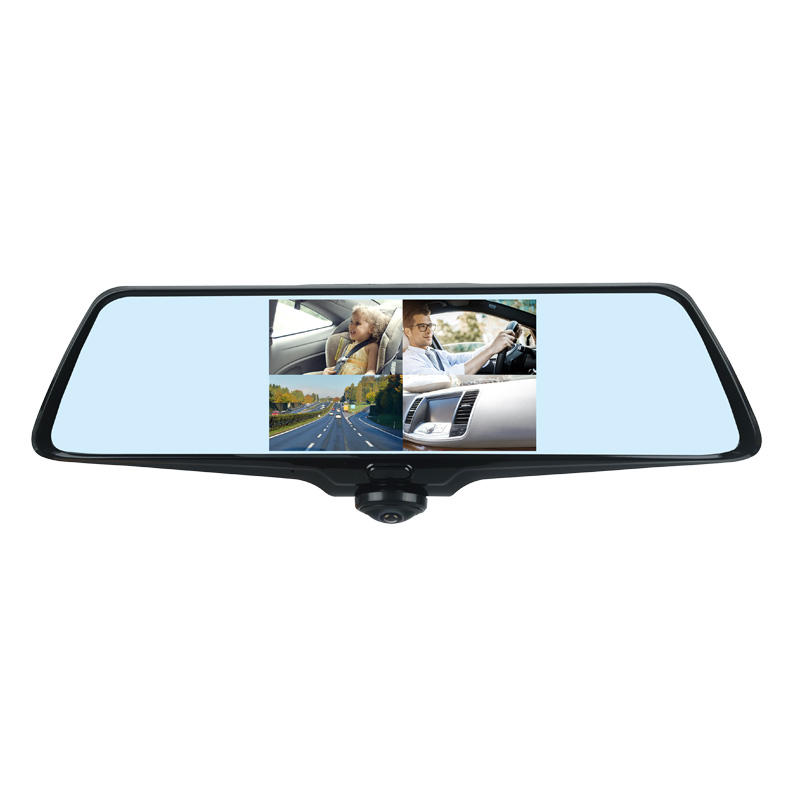 360 Mirror Dash Cam Touch Screen Fhd1080p, 360 Degree Mirror Dash Cam