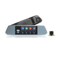 Touch Screen Car Camera Dual Channel Dash Cam T711