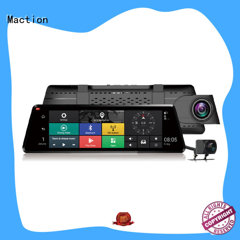 Maction lens touch screen dash cam supplier for home
