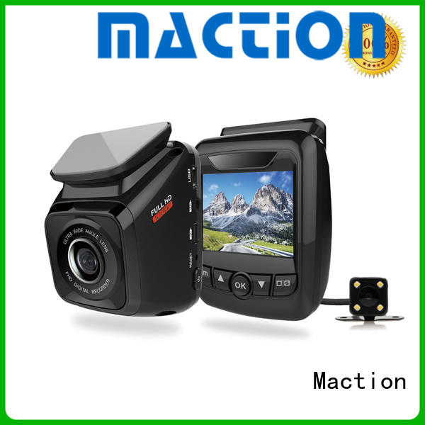 Maction newest dual cam dash cam capacitor