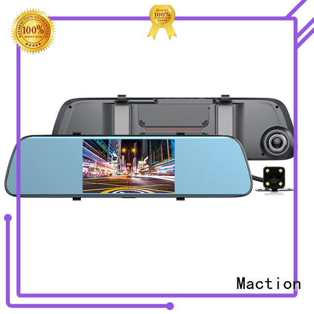 Maction design rear view mirror dash cam company for street