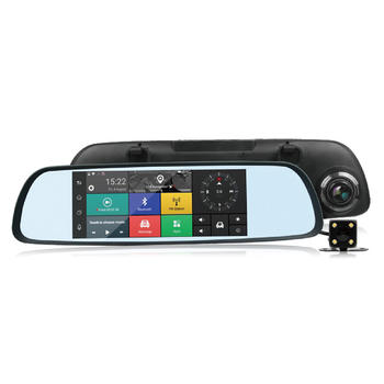 Android 5.1 GPS Navigation 3G  Mirror  Car DVR M710A